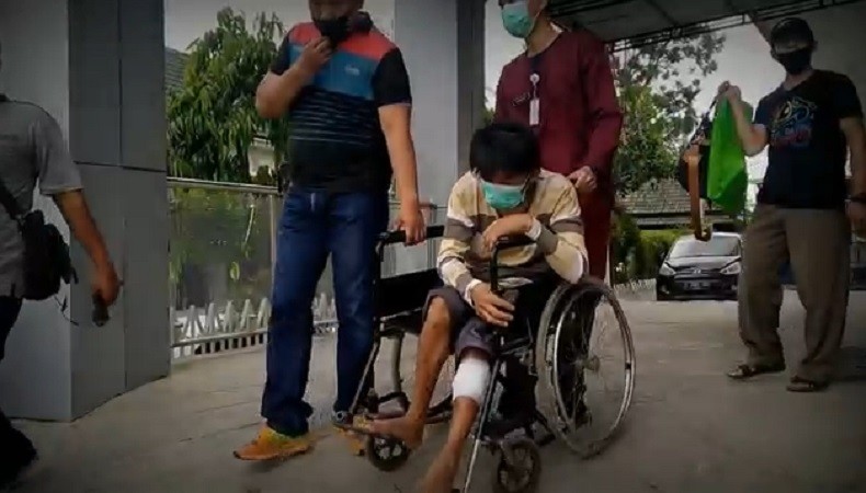 Begal Sadis di Jambi Ditembak Kakinya, Mengaku Tak Punya Uang untuk Pulang Kampung