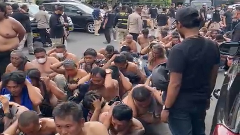 Pemeriksaan 670 Anggota Ormas Pelaku Anarkistis Dilimpahkan ke Beberapa Polres