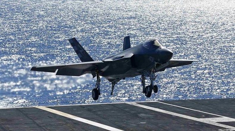 AS Masih Cari Jet Tempur Siluman F-35 yang Jatuh ke Laut China Selatan