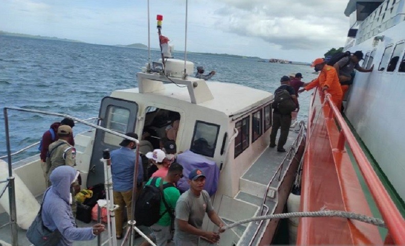 Rombongan Wakil Wali Kota Tual Terombang-ambing di Laut akibat Speedboat Mati Mesin