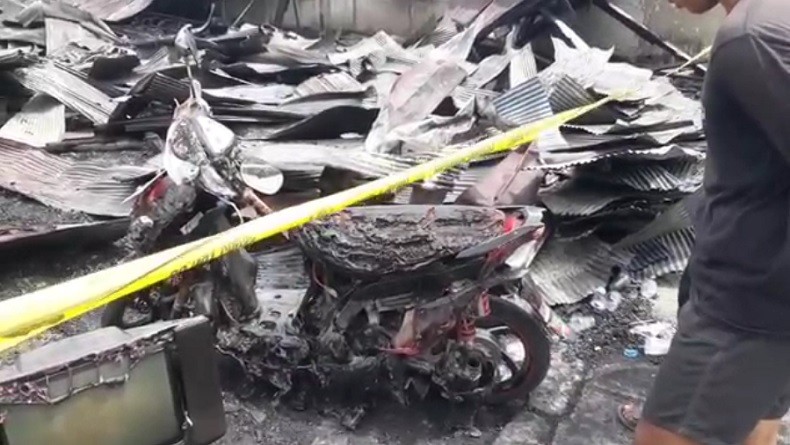 Kebakaran di Palopo, Motor hingga Uang Tunai Puluhan Juta Rupiah Ludes