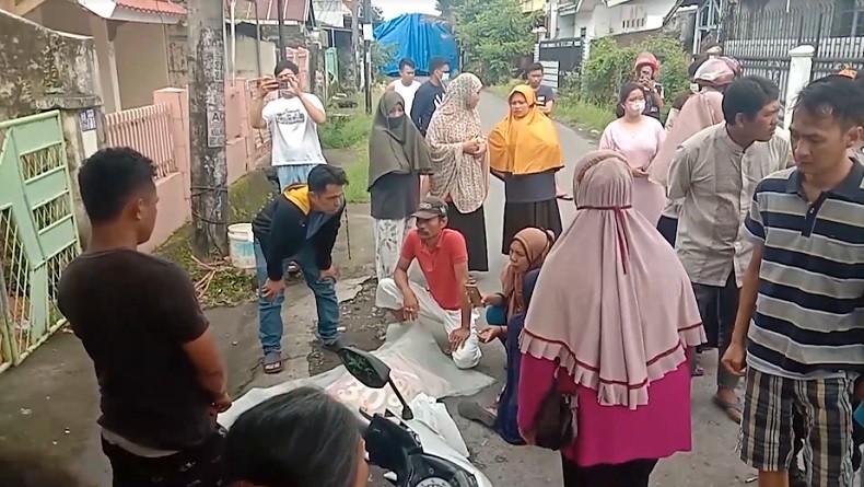 Hantam Tembok Rumah, Pengendara Motor Tewas Terluka di Bagian Kepala