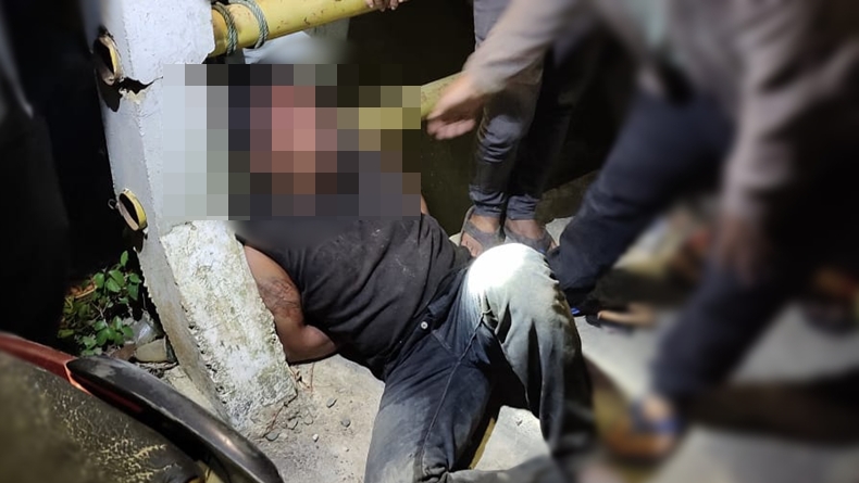 Tepergok Maling Motor, Pelaku Curanmor Babak Belur Dihajar Warga 