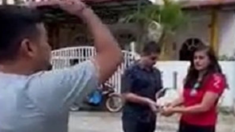 Viral Istri Diborgol Suami lalu Diseret dan Dipaksa Ngaku Selingkuh