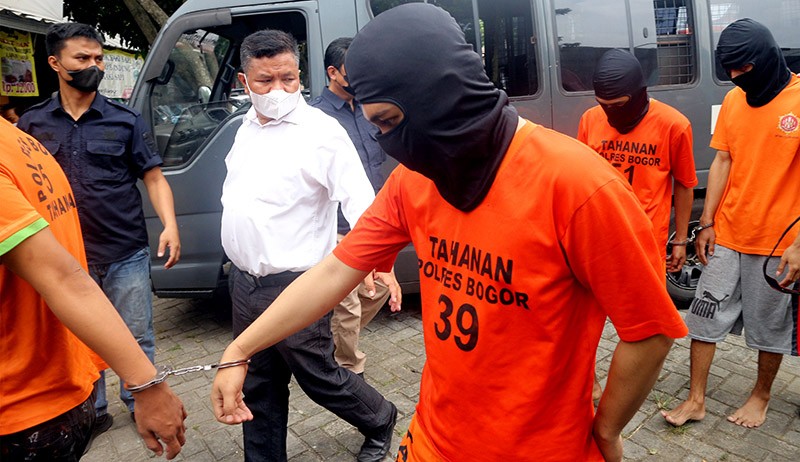 Tampang 4 Anggota Geng Motor yang Serang Warga hingga Tewas di Cibinong - Bagian 3