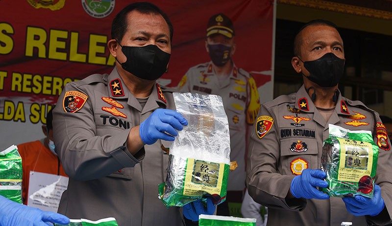 Ini Modus Baru yang Digunakan Pengedar 16 Kg Sabu di Palembang - Bagian 5