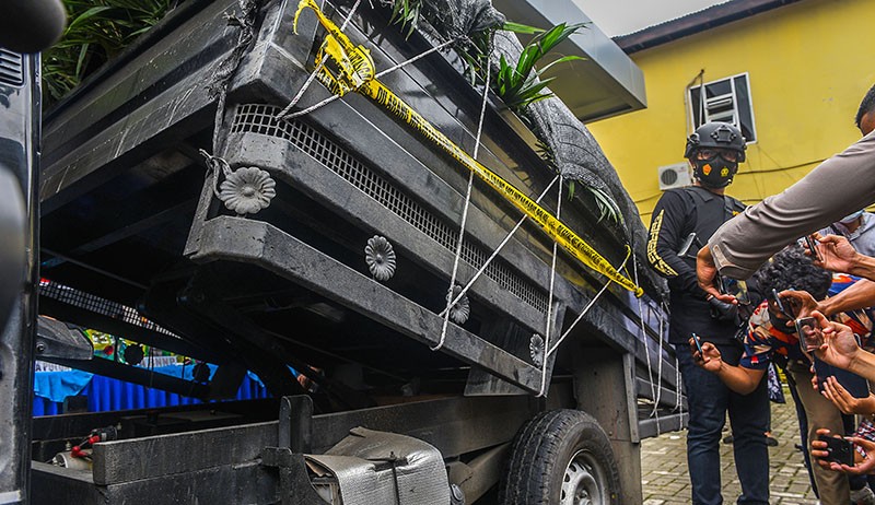 Ini Modus Baru yang Digunakan Pengedar 16 Kg Sabu di Palembang - Bagian 3