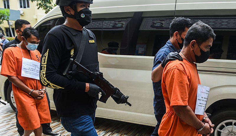 Ini Modus Baru yang Digunakan Pengedar 16 Kg Sabu di Palembang - Bagian 4