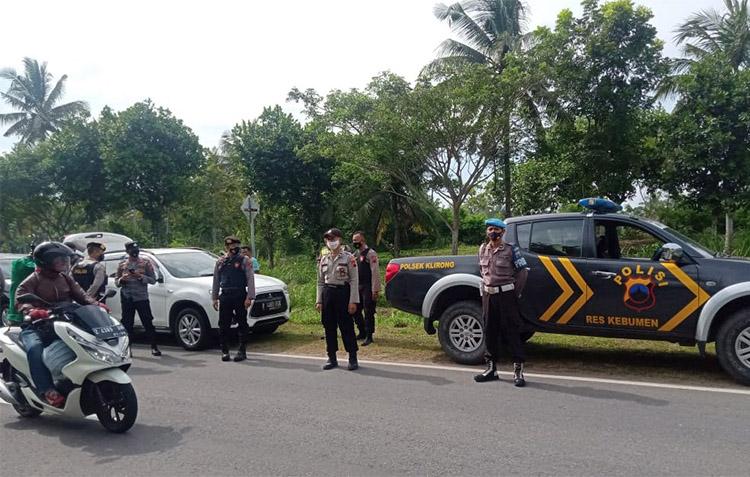 Polres Kebumen Bubarkan Aksi Balap Liar, 12 Orang Diamankan