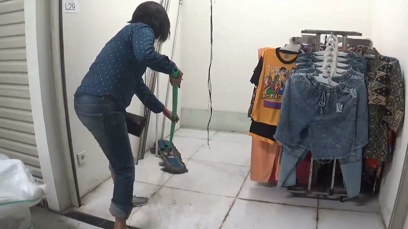 Pasar Besar Ngawi Banyak yang Bocor, Padahal Belum 2 Bulan Diresmikan 