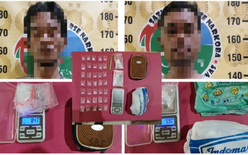 2 Pengedar Sabu di Musi Rawas Terancam 12 Tahun Penjara 