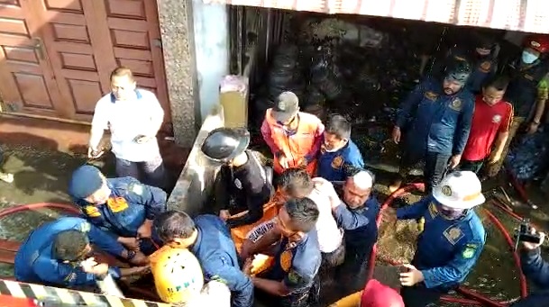 1 Korban Tewas Kebakaran Ruko di Medan Dievakuasi Petugas