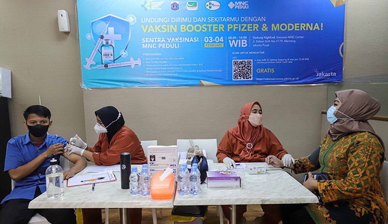 MNC Peduli Hadirkan Sentra Vaksinasi Booster untuk Masyarakat Umum - Bagian 1