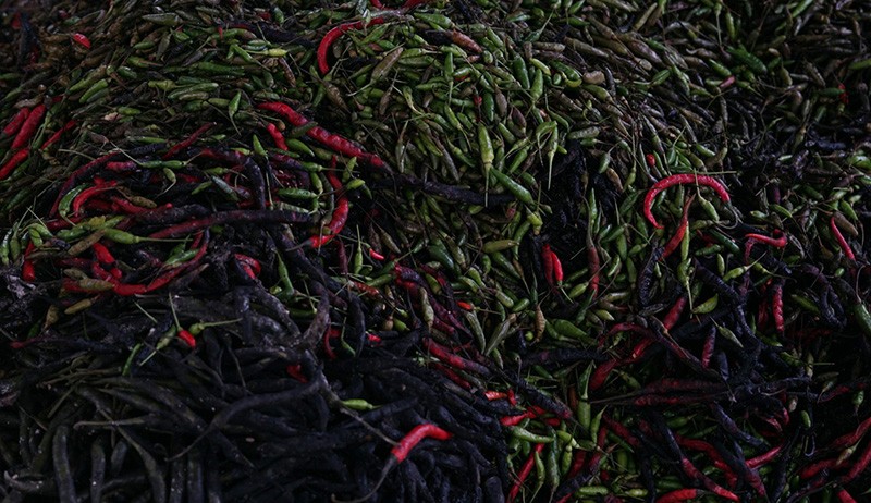 Penampakan Sisa-Sisa Kebakaran Pasar Johar Semarang - Bagian 7