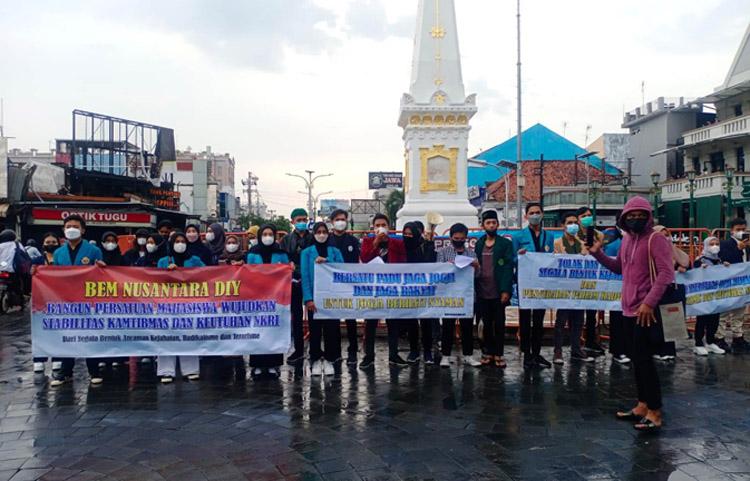 title Turun ke Jalan, BEM Nusantara DIY Tolak Radikalisme dan Kejahatan Jalanan Turun ke Jalan, BEM Nusantara DIY Tolak Radikalisme dan Kejahatan Jalanan