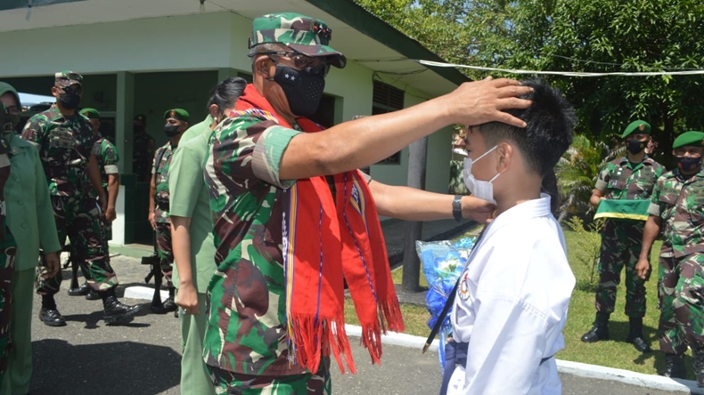 Pangdam XVI/Pattimura Kunjungan Kerja ke Kodim 1502/Masohi