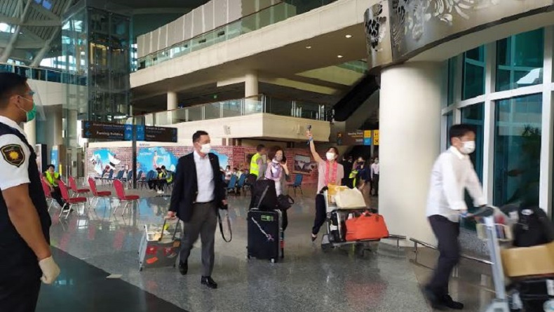 Penerbangan Internasional Perdana di Bali, Garuda dari Narita Bawa 6 Turis Jepang