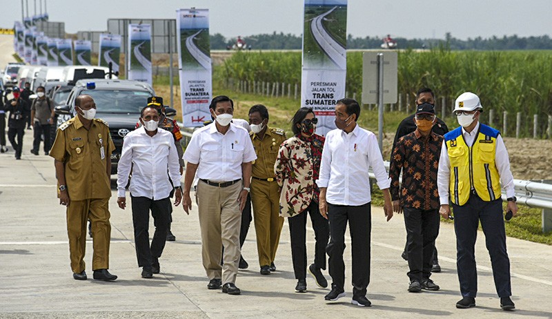Presiden Jokowi Resmikan Jalan Tol Binjai-Stabat Sumatera Utara - Bagian 2