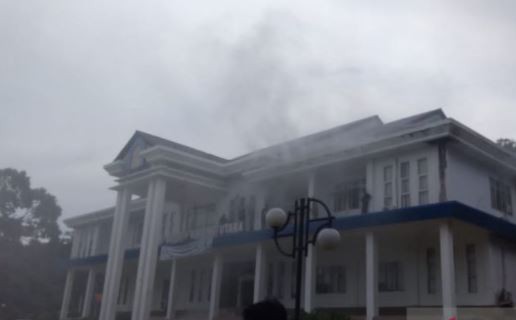 Kantor Bupati Kayong Utara Terbakar, Banyak Arsip Hangus Dilalap Api