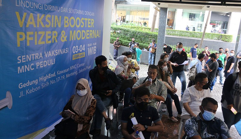 MNC Peduli Gelar Sentra Vaksinasi Booster Hari Kedua - Bagian 2