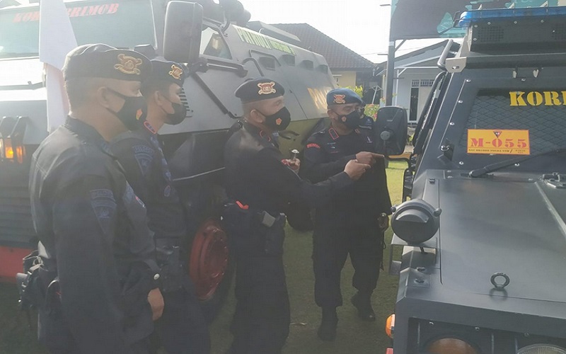 Kendaraan Pasukan Polda NTB Mulai Dicek Jelang MotoGP Mandalika