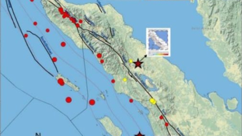 Selama Sepekan, 40 Gempa Bumi Guncang Aceh dan Sumut
