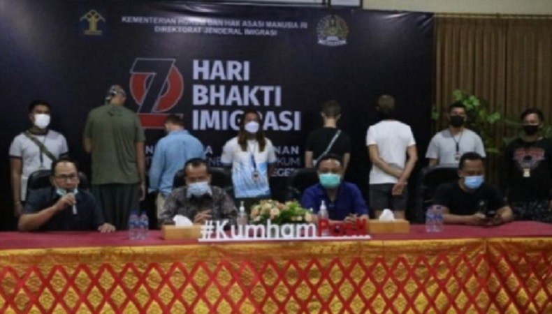 WNA Terlibat Pengeroyokan Bule Ukraina Ditahan Imigrasi, Terancam Diusir dari Bali
