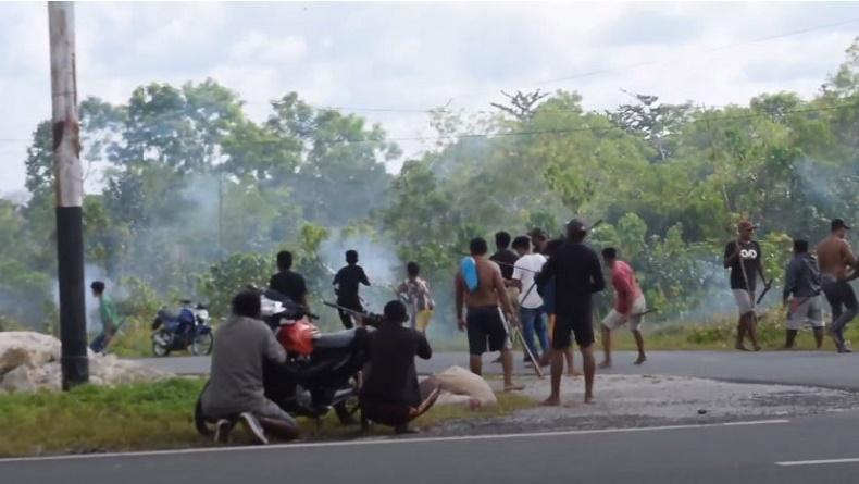 Update Bentrok Warga 2 Desa di Kei Kecil Maluku, 8 Orang Tertembak, 2 Luka Bacok