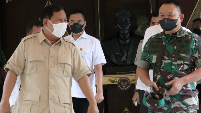 Prabowo Yakin TNI AD Lebih Hebat di Bawah Kepemimpinan KSAD Dudung: Beliau Orang Lapangan