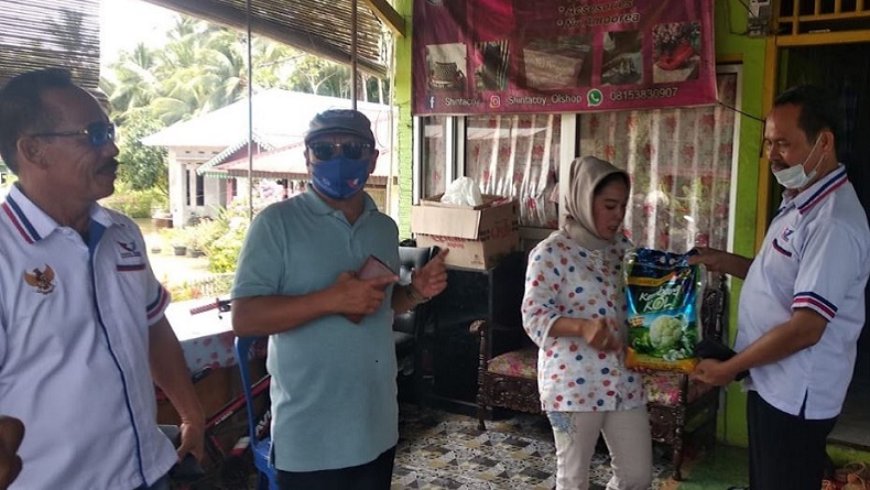 Perindo Bengkulu Salurkan Bantuan kepada Warga Korban Terdampak Banjir