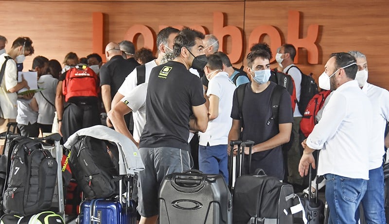 Foto-Foto Pembalap MotoGP menuju Sirkuit Mandalika - Bagian 2