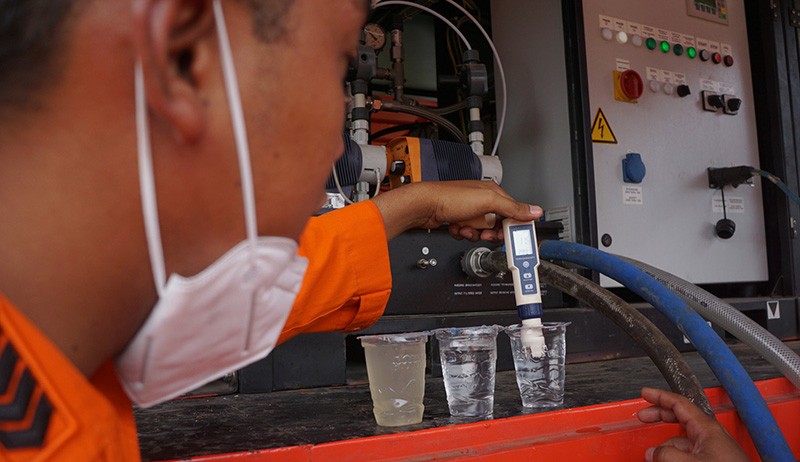Basarnas Semarang Gelar Pelatihan Pemurnian Air - Bagian 2