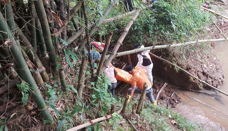 Jasad Wanita Bugil Ditemukan di Sungai Citanduy Tasikmalaya, Diduga Korban Pembunuhan