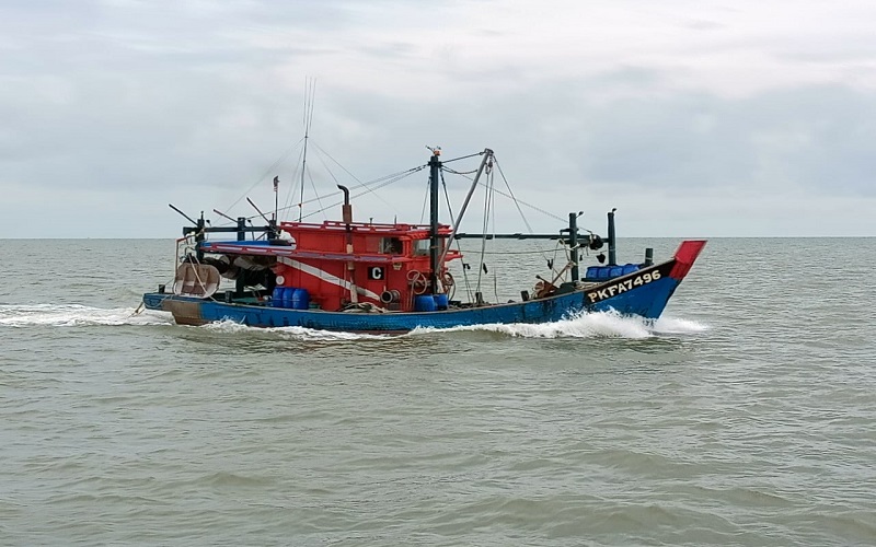  KKP Berhasil Gagalkan Aksi 1 Kapal Ikan Asing Ilegal di Selat Malaka