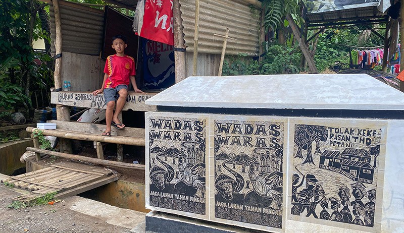 Suasana Desa Wadas setelah Insiden Penolakan Proyek Bendungan Bener - Bagian 1