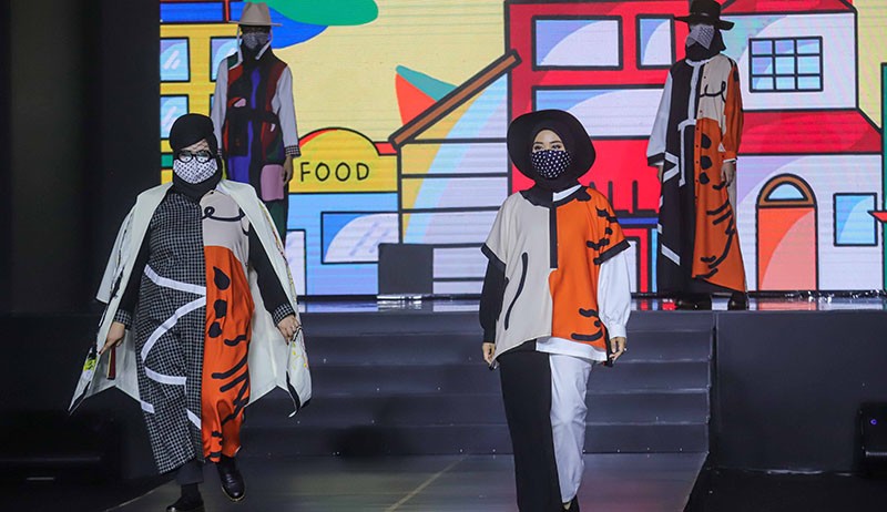 Deretan Model Peragakan Busana Jakarta Fashion Trend - Bagian 4