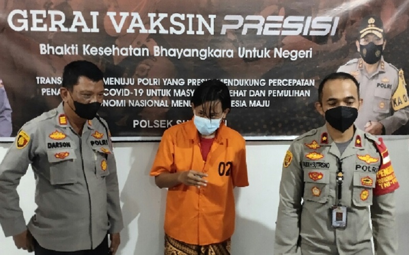 Bawa Celurit dan Isap Lem, Driver Ojol di Palembang Ditangkap Polisi 