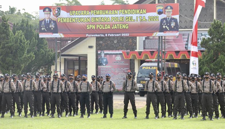 612 Siswa Diktukba Polri Digembleng Di Spn Polda Jateng