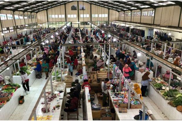 Pengunjung Pasar Rakyat di Gunungkidul Dibatasi Maksimal 60 Persen