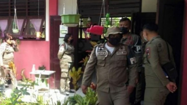 Satpol-PP Minahasa Tenggara Awasi Penerapan Prokes di Seluruh Sekolah 