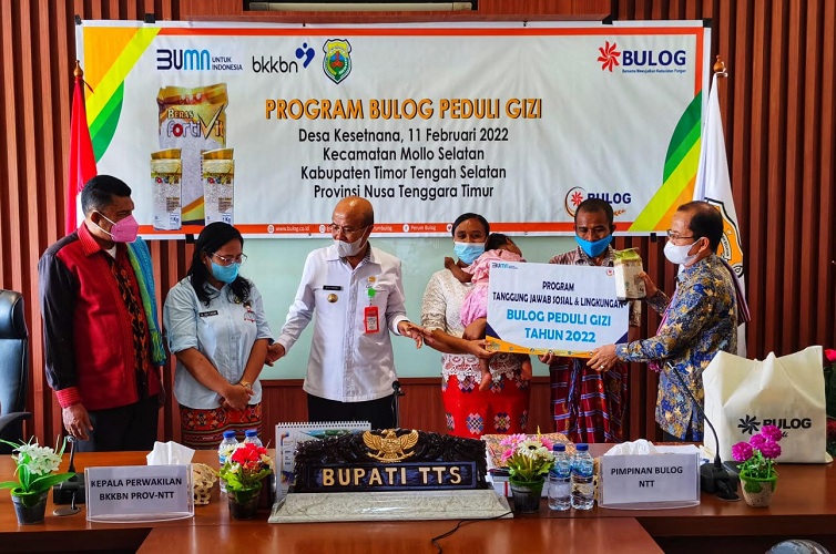 title Percepat Penurunan Stunting di NTT, BULOG Peduli Gelontorkan Lagi Beras Fortivit  Percepat Penurunan Stunting di NTT, BULOG Peduli Gelontorkan Lagi Beras Fortivit