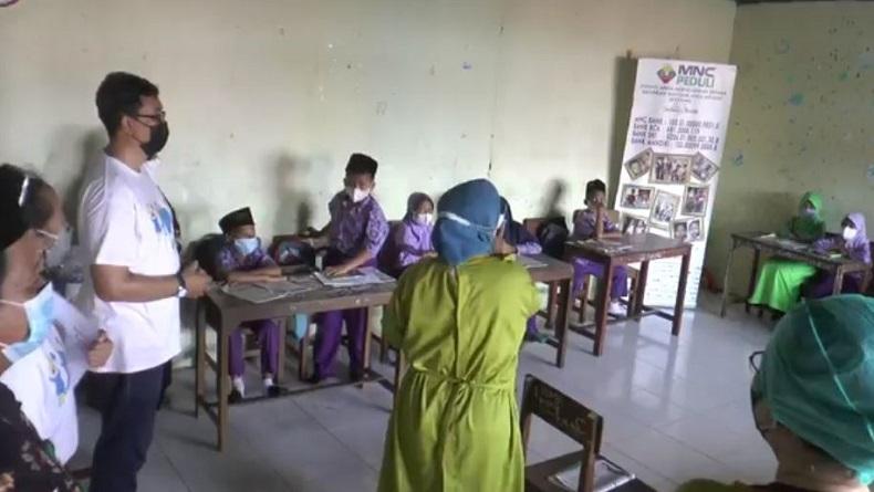 Begini Keceriaan Siswa di Demak Ikuti Sosialisasi Prokes yang Digelar MNC Peduli 