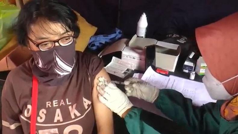 Polres Temanggung Gelar Vaksinasi Covid-19 di Pasar Tradisional