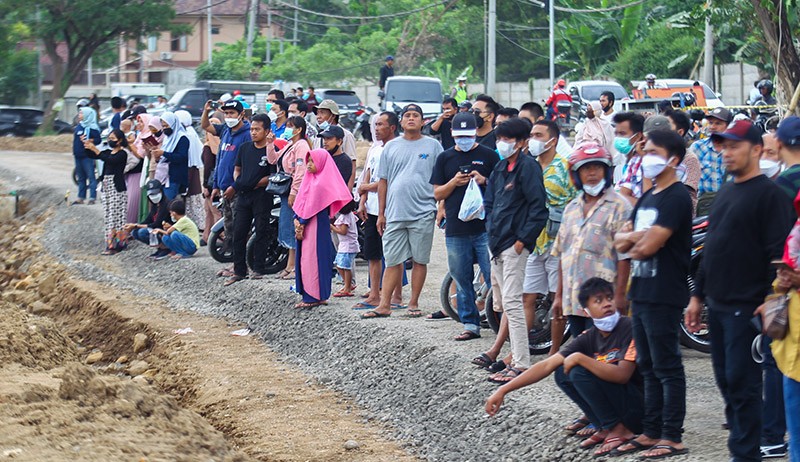 Naik Bukit, Warga Lombok Antusias Nonton Tes Pramusim MotoGP 2022 - Bagian 4