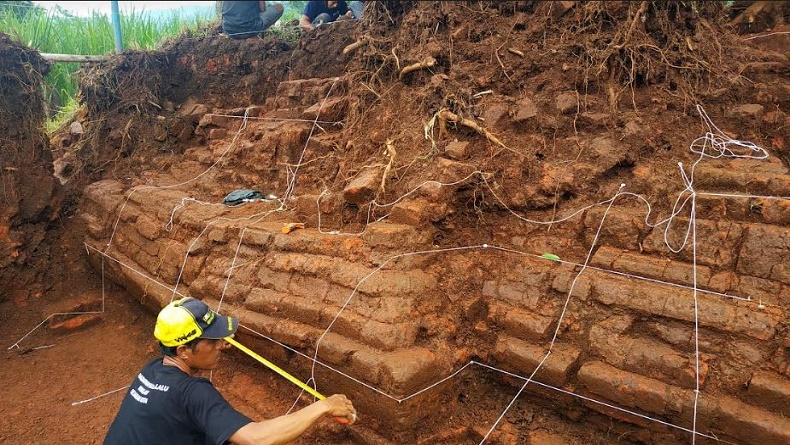 Candi Situs Srigading di Malang Runtuh, Diduga akibat Gempa Bumi di Masa Lampau