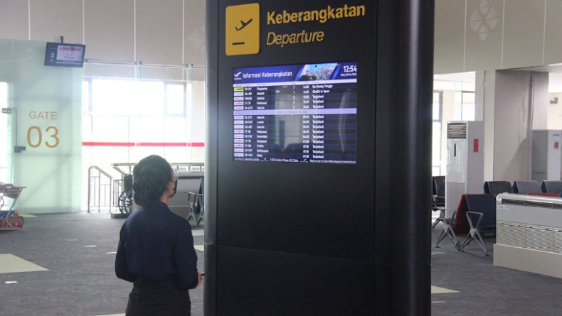 Penumpang Pesawat di Bandara Sam Ratulangi Manado Naik 44 Persen pada Januari 2022 