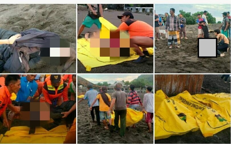Ritual Maut di Pantai Payangan, Ini Identitas 13 Korban Selamat