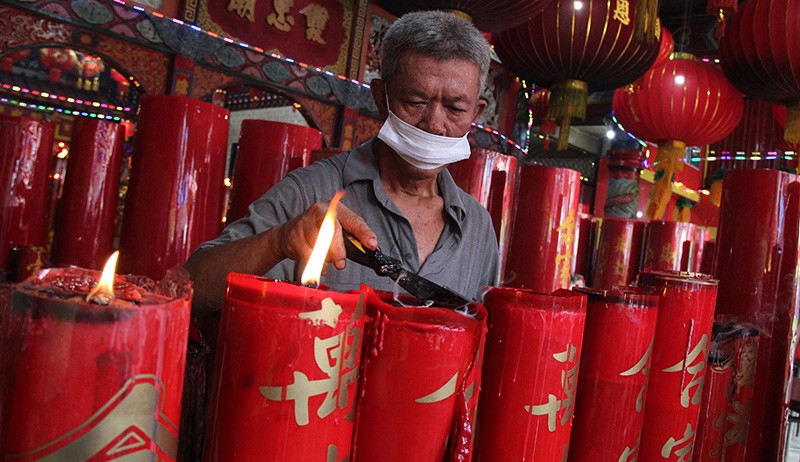 Persiapan Cap Go Meh di Kelenteng Pontianak - Bagian 2