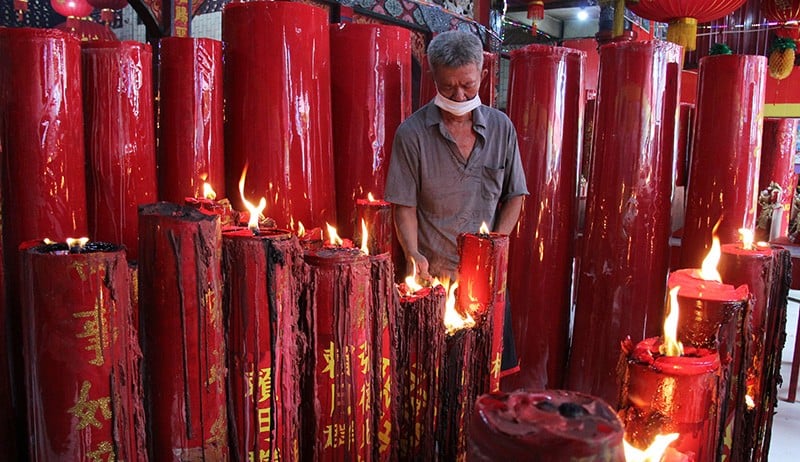 Persiapan Cap Go Meh di Kelenteng Pontianak - Bagian 1