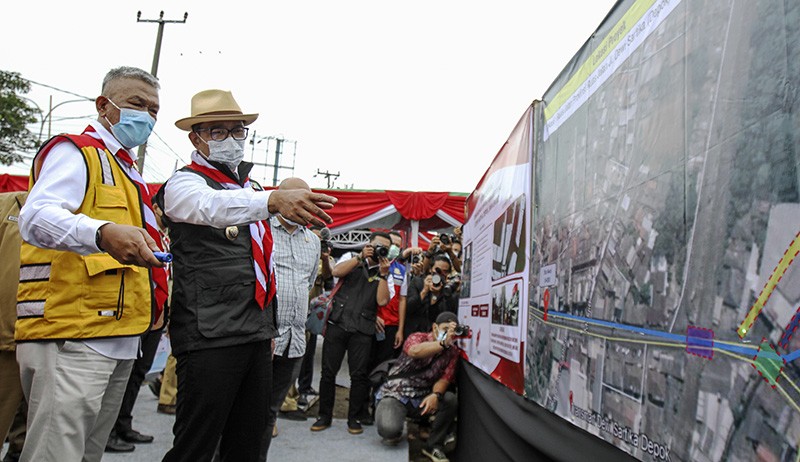 Pembangunan Proyek Underpass Jalan Dewi Sartika Depok Dimulai - Bagian 2